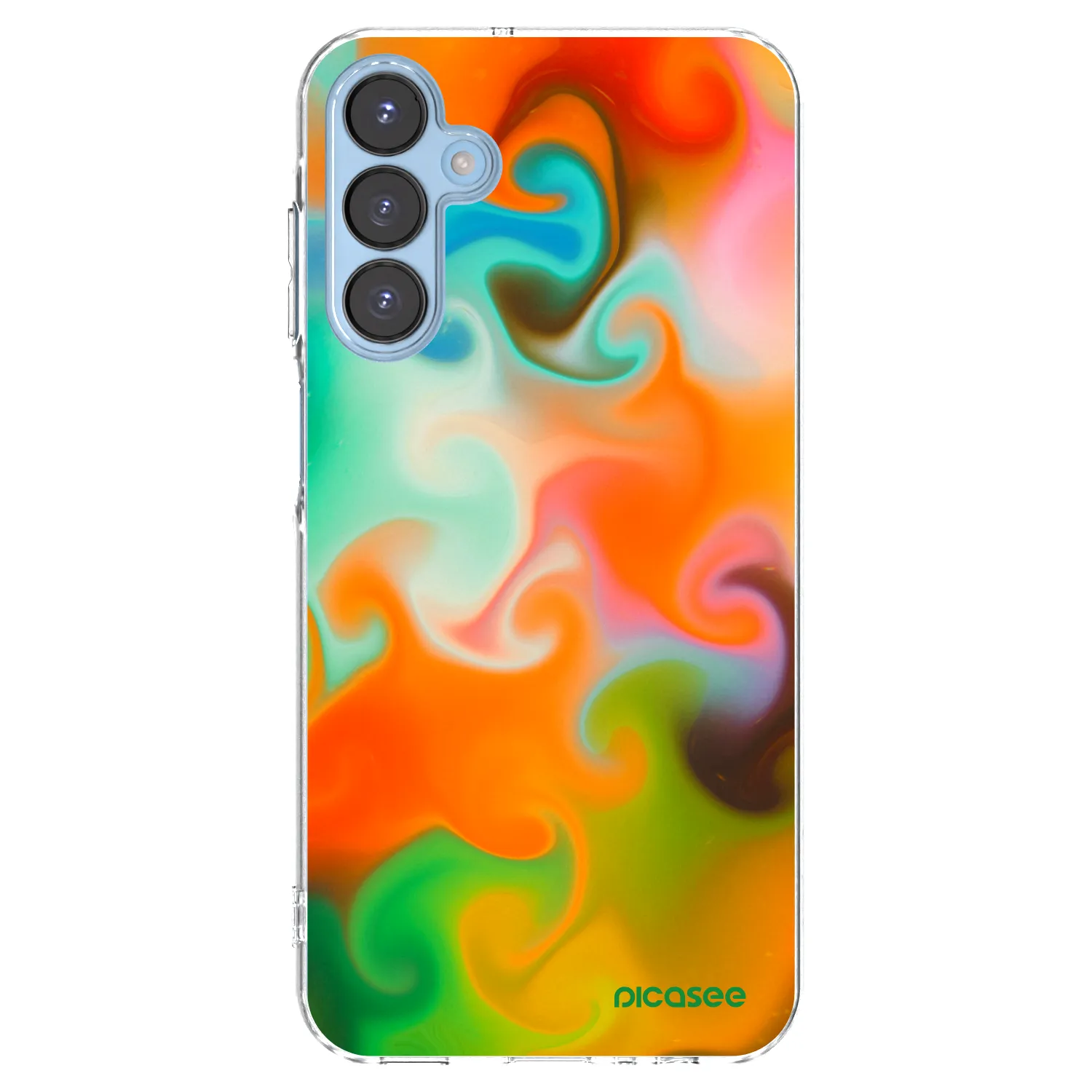 Picasee silikonowe przeźroczyste etui na Samsung Galaxy A15 A156B 5G - Juice