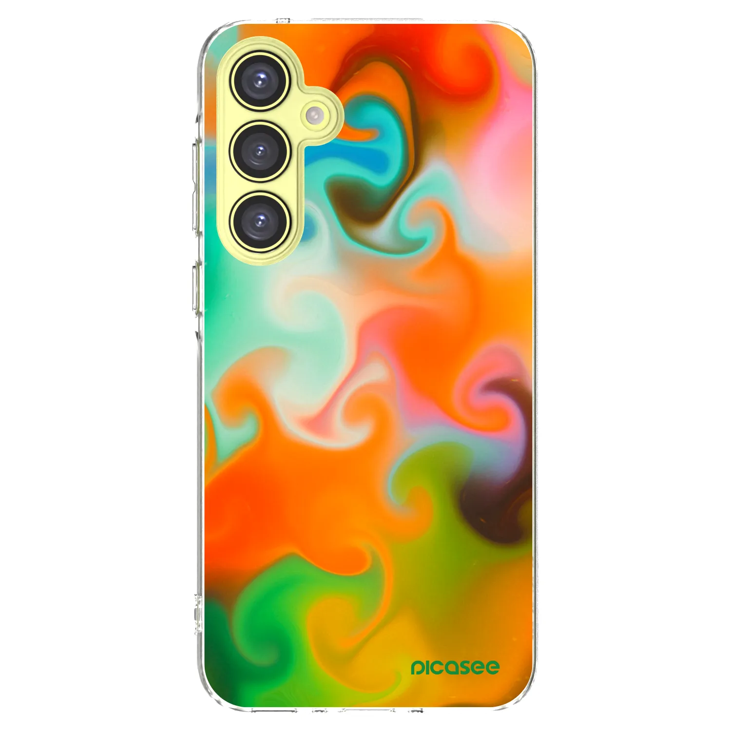 Picasee silikonowe przeźroczyste etui na Samsung Galaxy A35 5G A356B - Juice