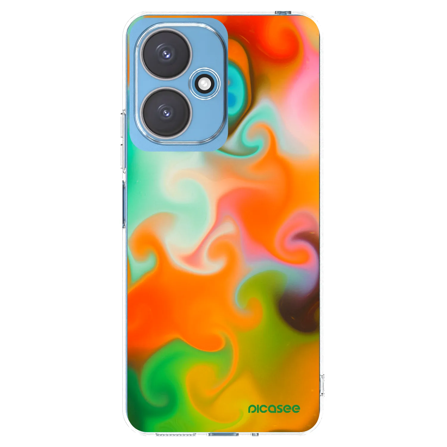 Picasee silikonowe przeźroczyste etui na Xiaomi Redmi 13C 5G - Juice
