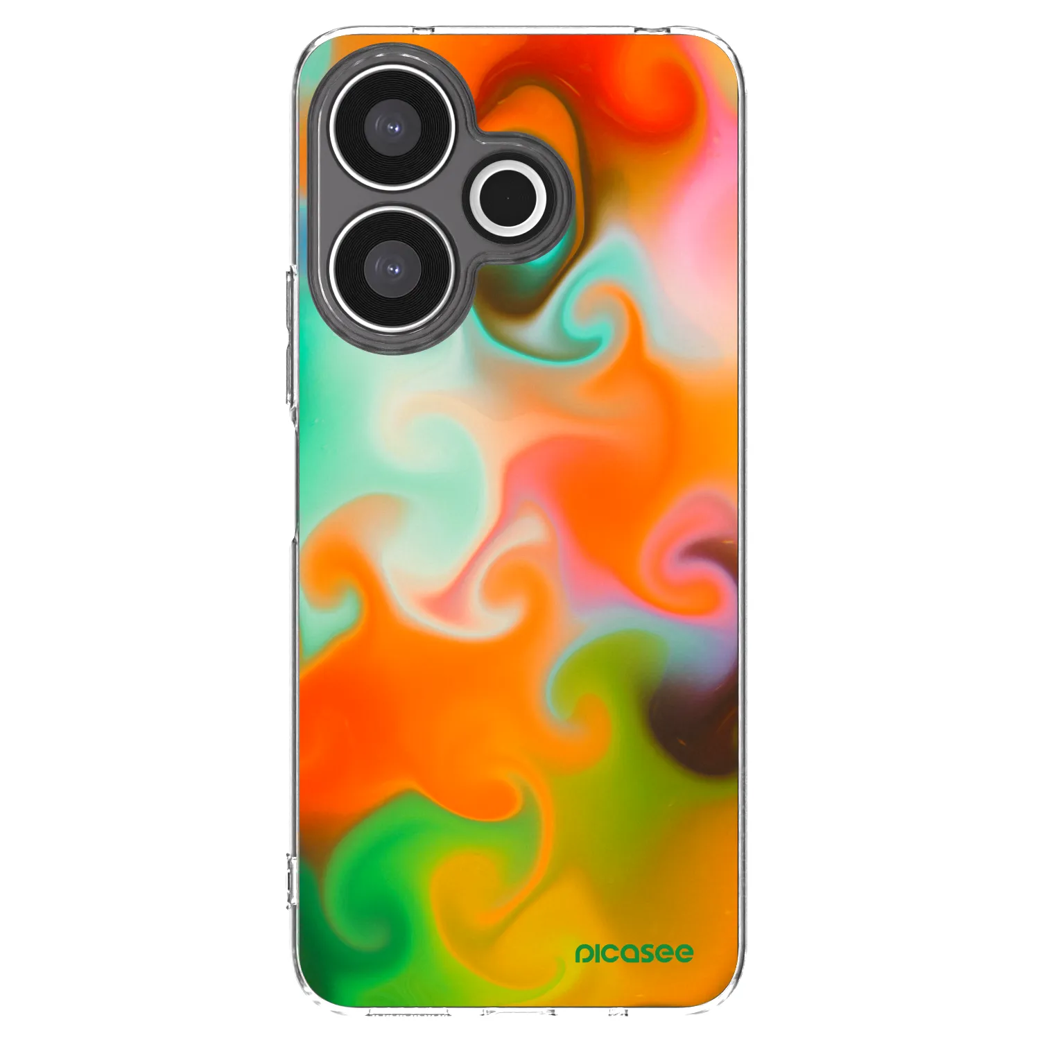 Picasee silikonowe przeźroczyste etui na Xiaomi Redmi 13 4G - Juice