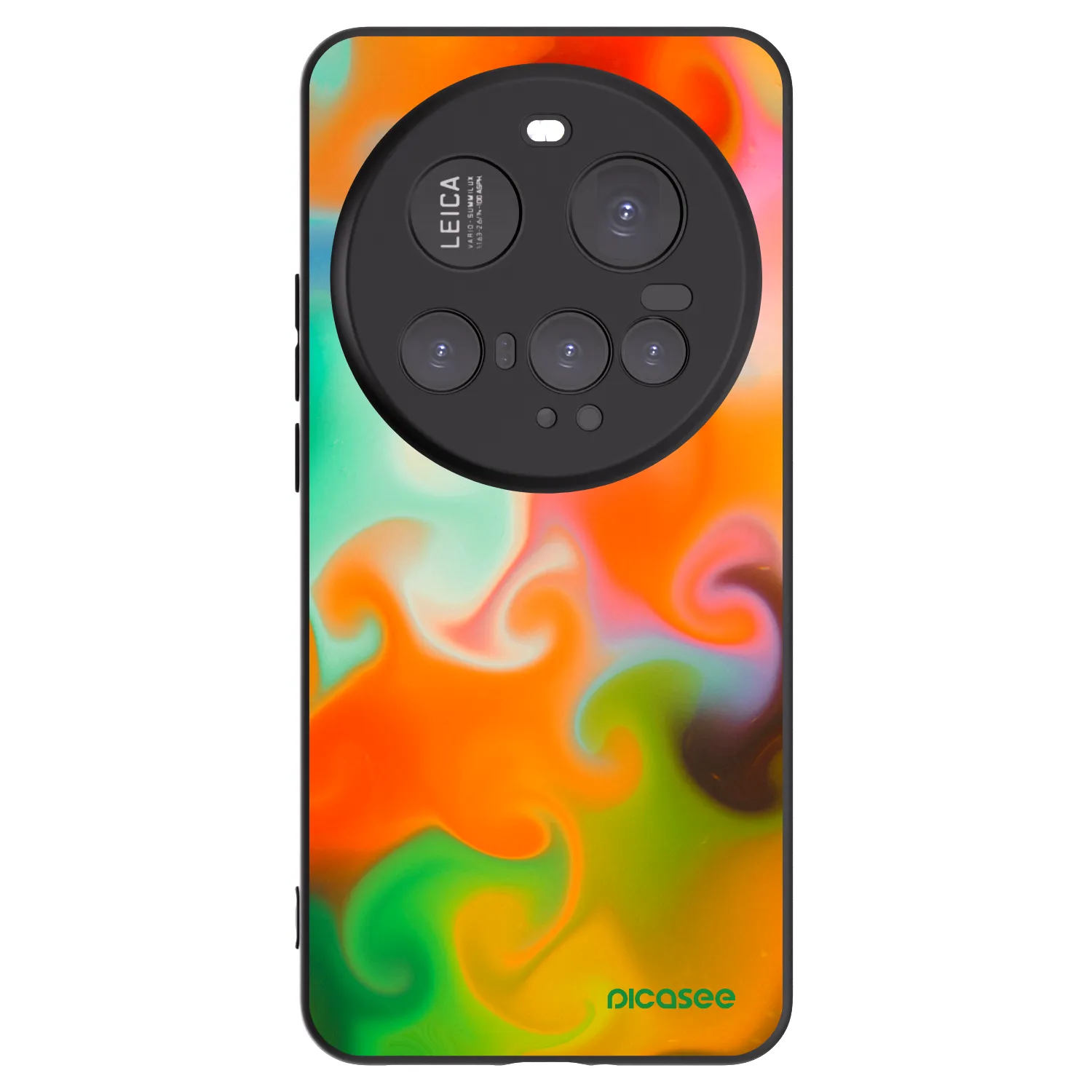 Picasee silikonowe czarne etui na Xiaomi 15 Ultra - Juice