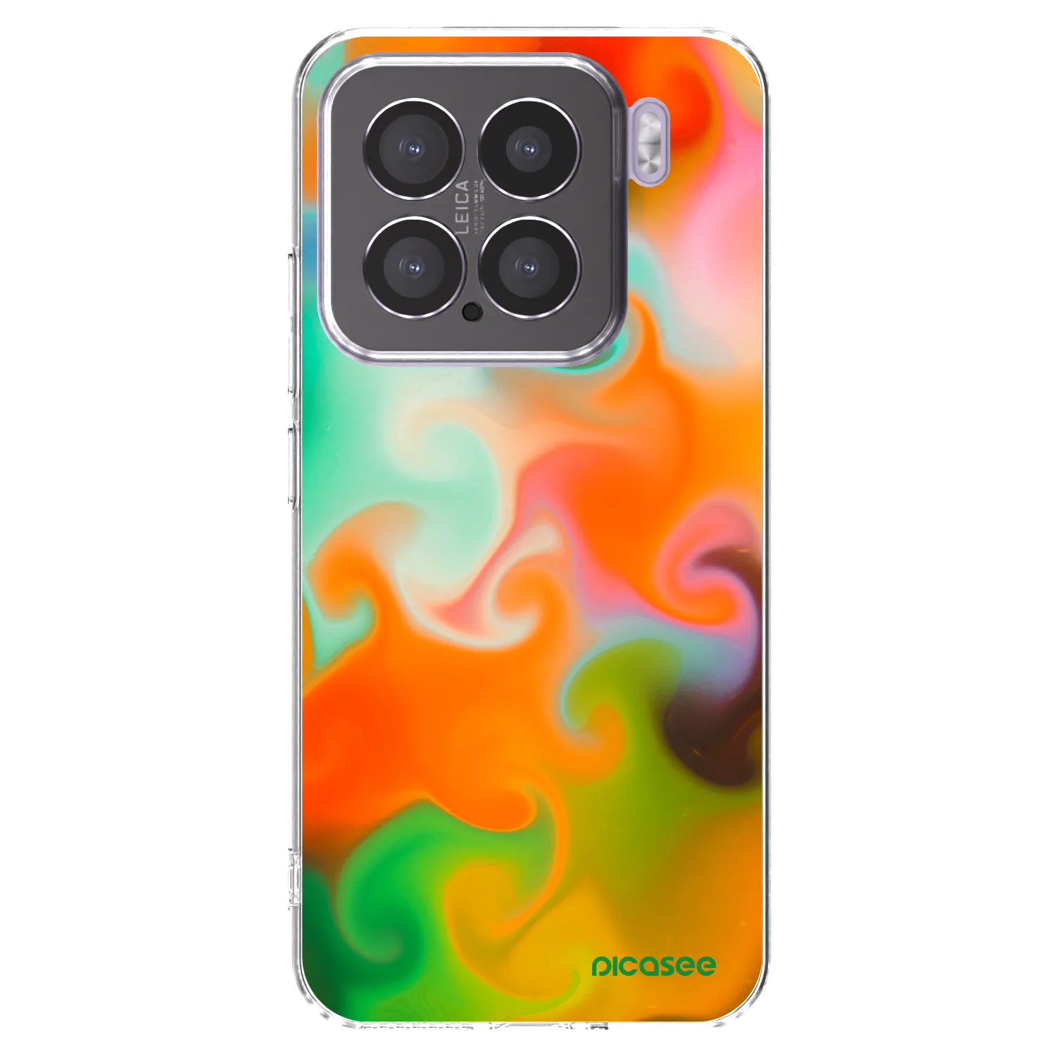 Picasee silikonowe przeźroczyste etui na Xiaomi 15 - Juice