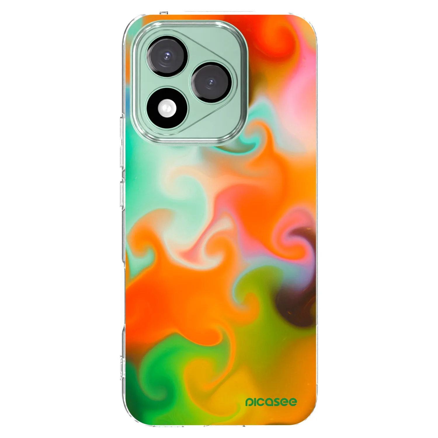 Picasee silikonowe przeźroczyste etui na Honor 400 Lite 5G - Juice