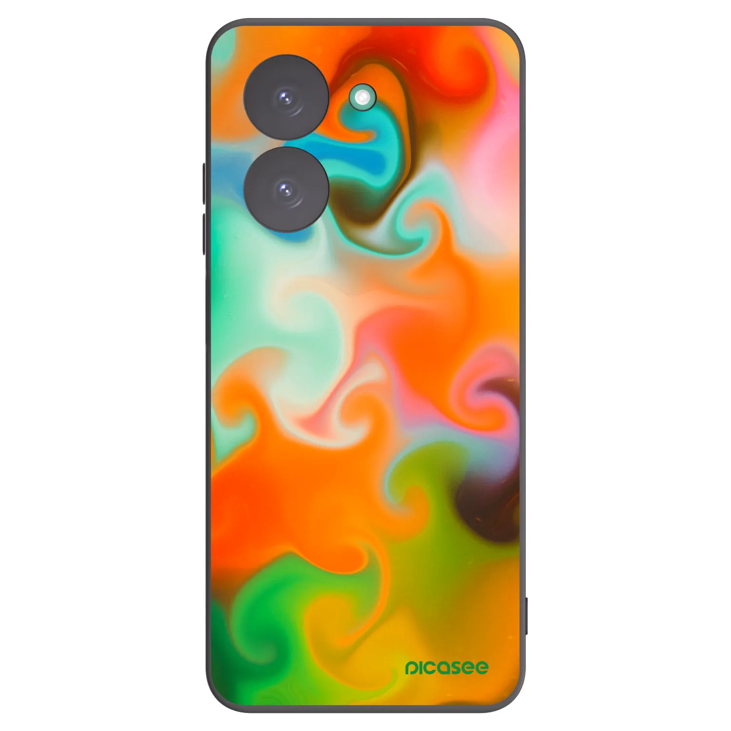 Picasee silikonowe czarne etui na Xiaomi Redmi A5 - Juice