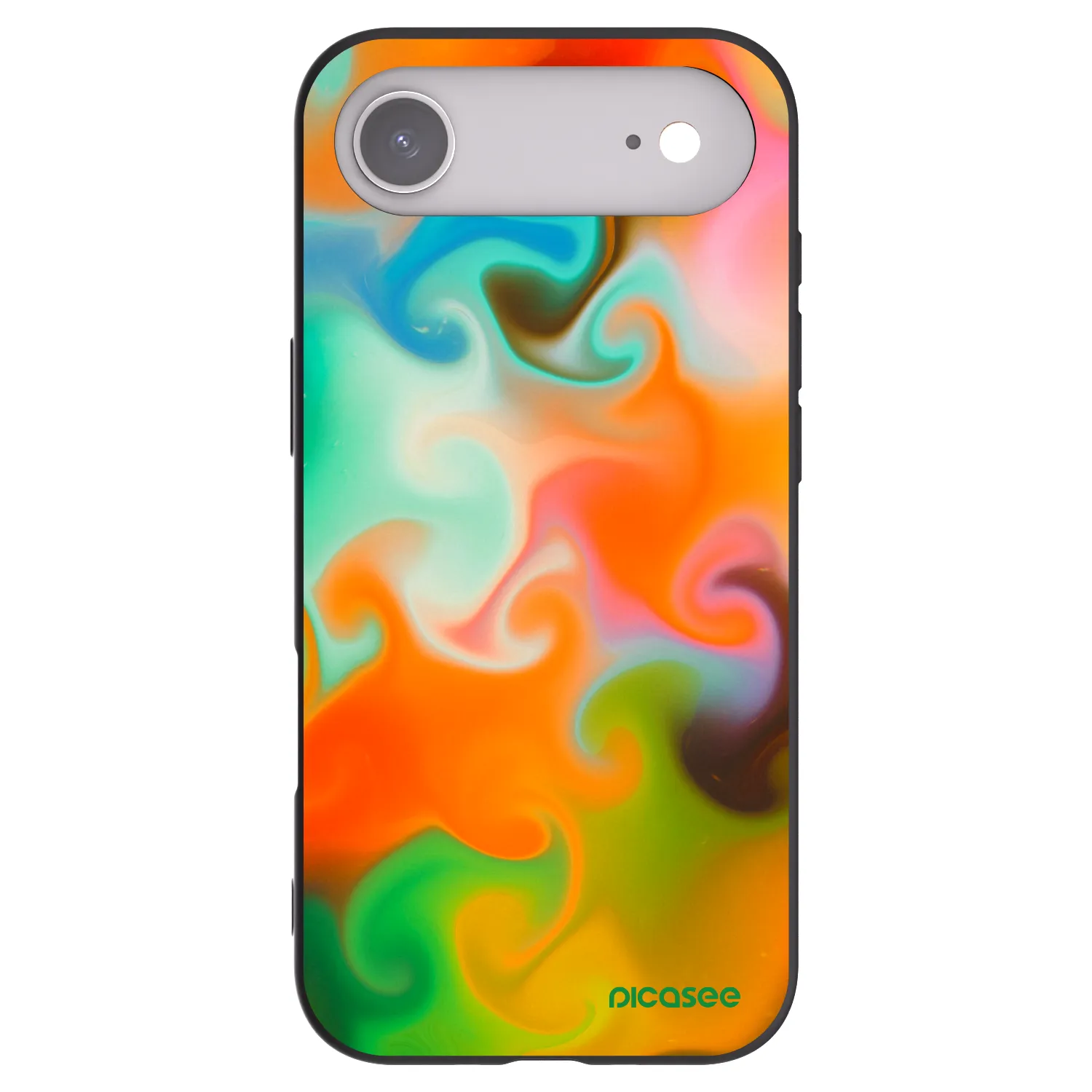 Picasee silikonowe czarne etui na Apple iPhone Air - Juice