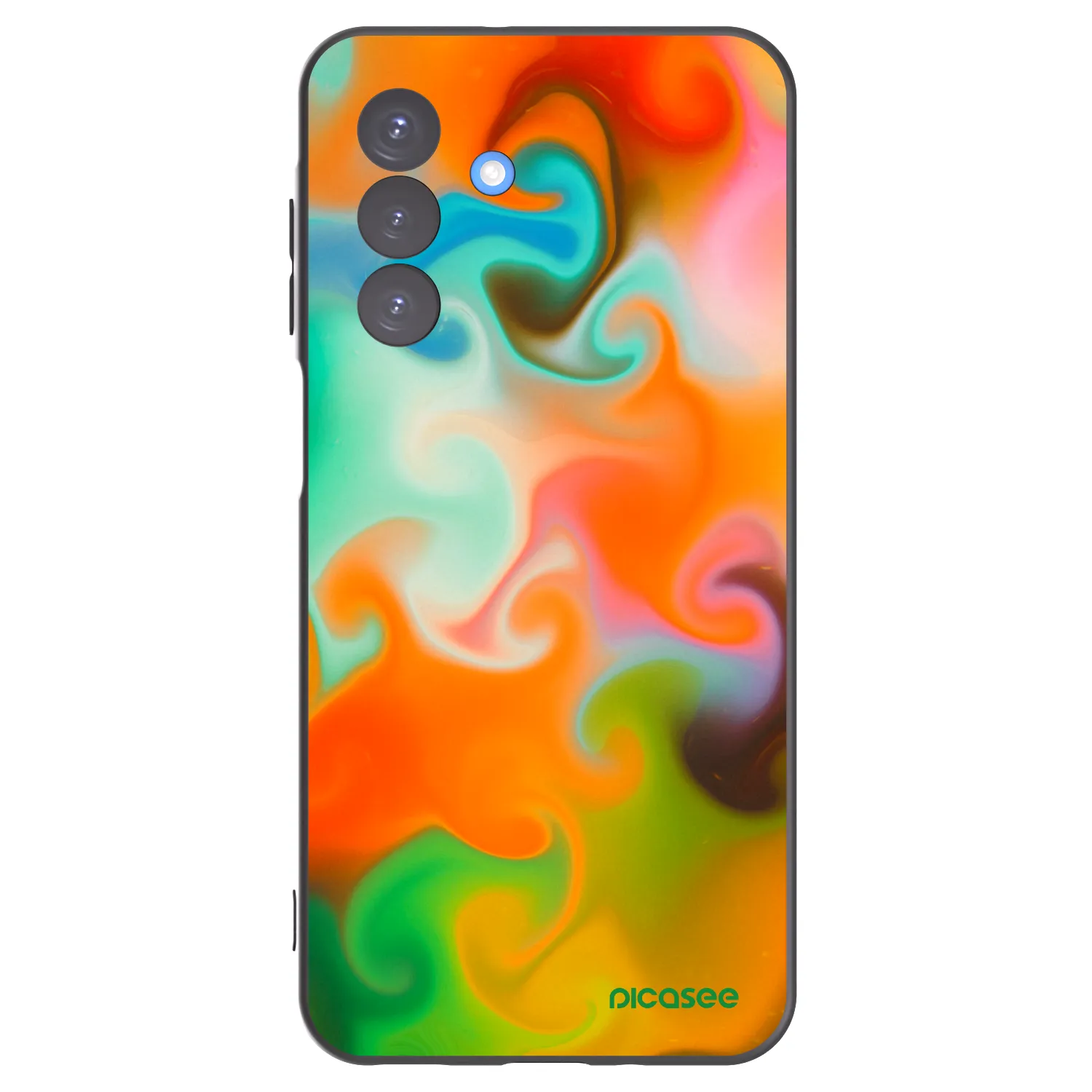 Picasee silikonowe czarne etui na Samsung Galaxy A17 5G - Juice