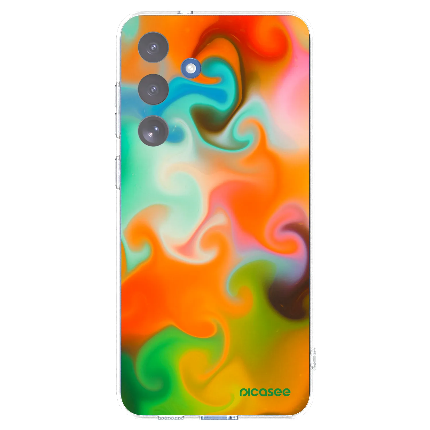 Picasee silikonowe przeźroczyste etui na Samsung Galaxy S25 FE 5G - Juice