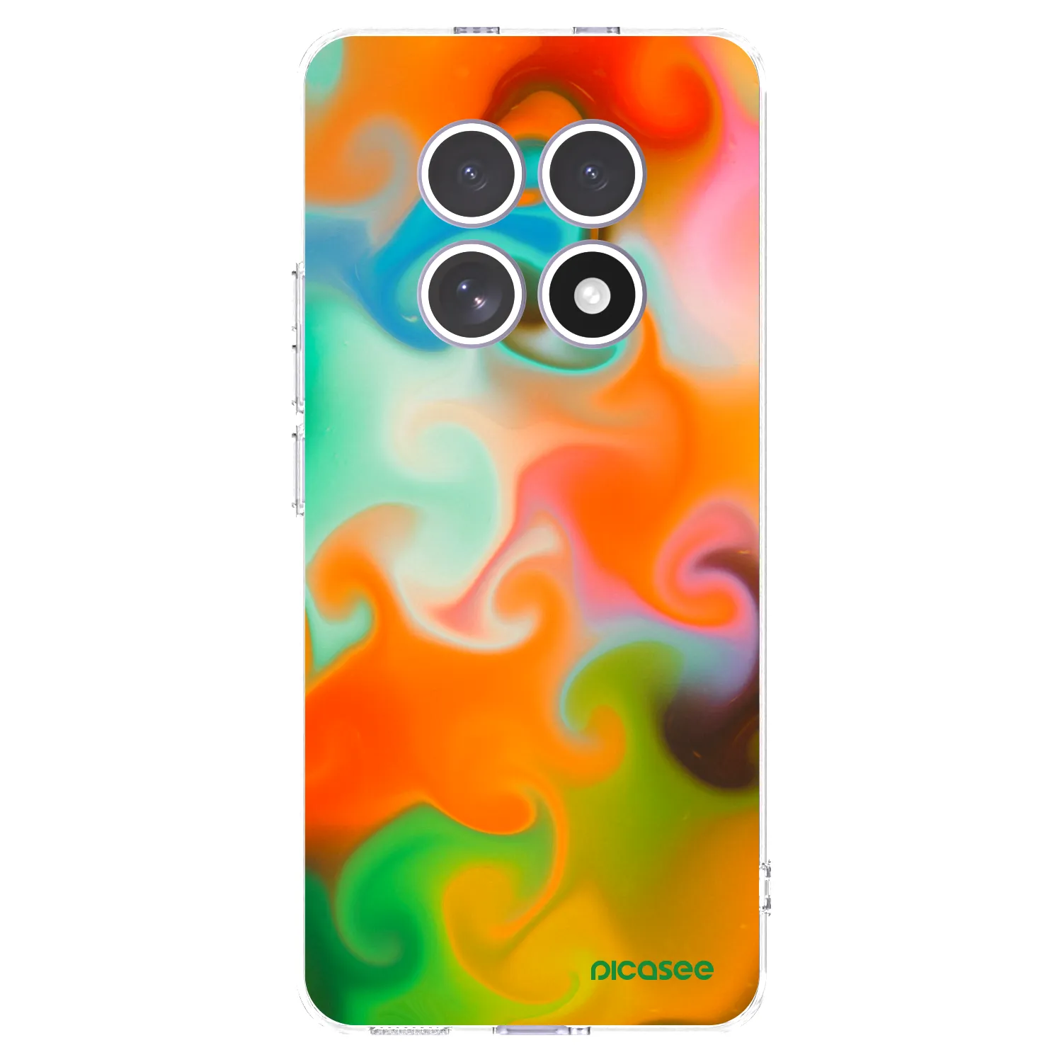 Picasee silikonowe przeźroczyste etui na Xiaomi Redmi Note 15 4G - Juice