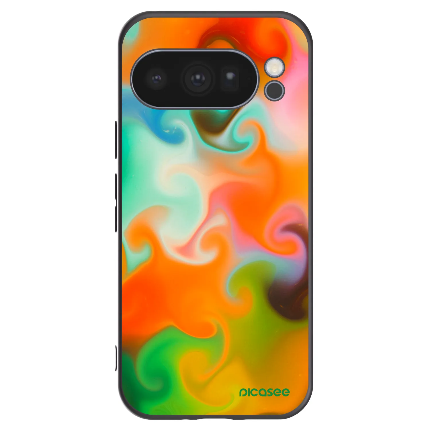 Picasee silikonowe czarne etui na Google Pixel 10 Pro - Juice