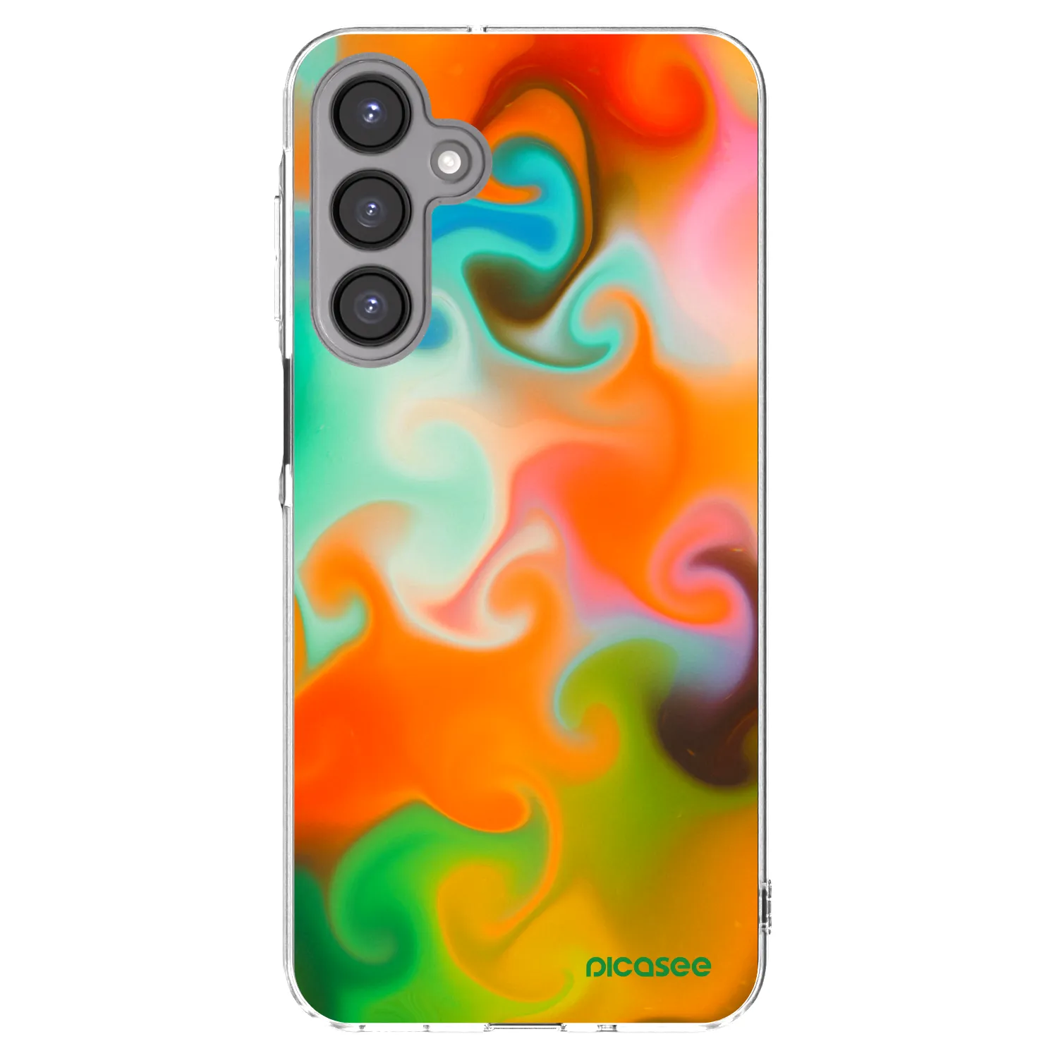 Picasee silikonowe przeźroczyste etui na Samsung Galaxy A16 4G - Juice