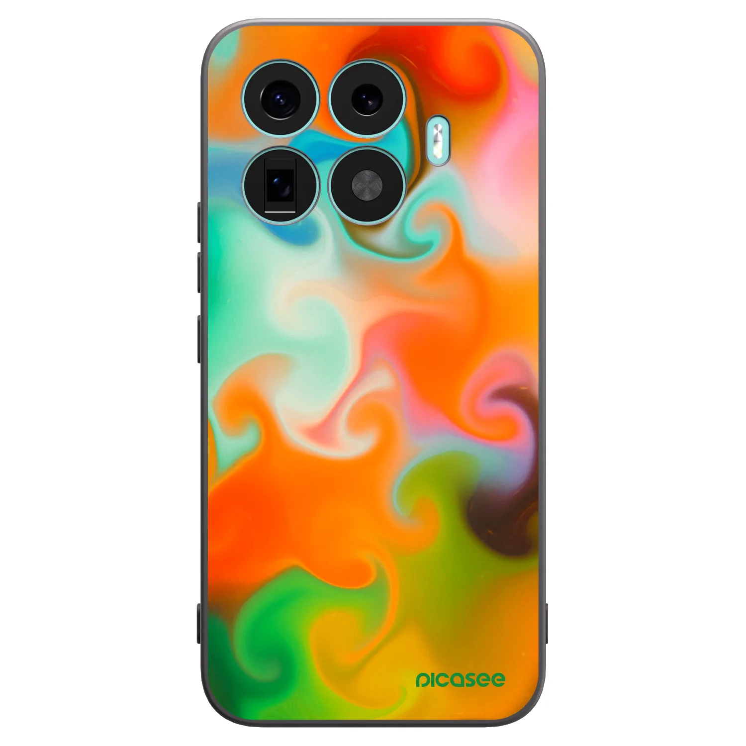 Picasee silikonowe czarne etui na Xiaomi 17T Pro - Juice