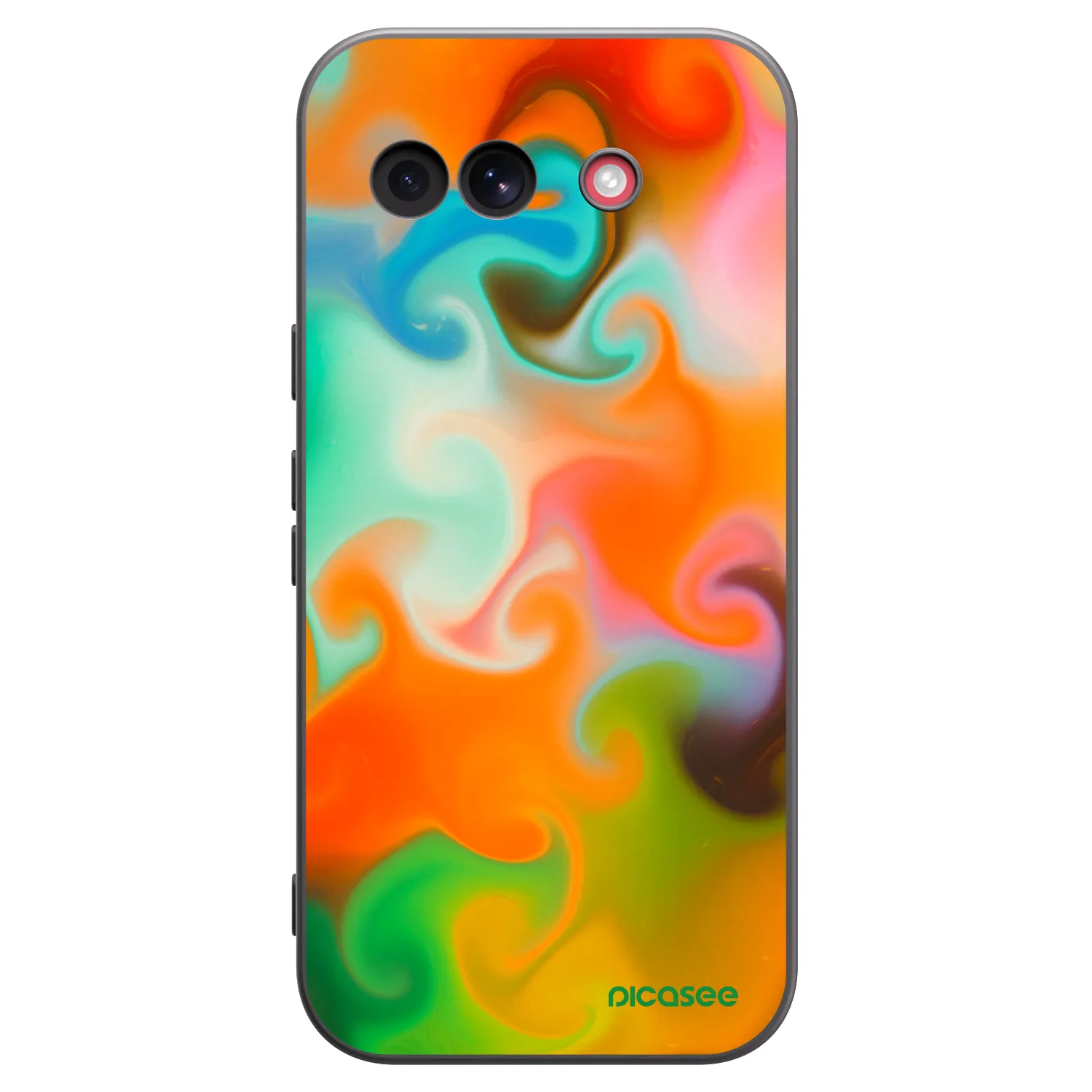 Picasee silikonowe czarne etui na Google Pixel 10a - Juice