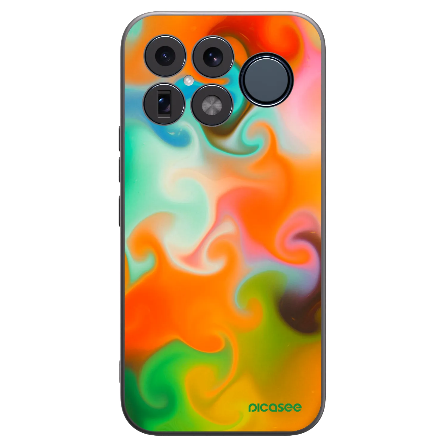 Picasee silikonowe czarne etui na Xiaomi Poco F8 Ultra - Juice