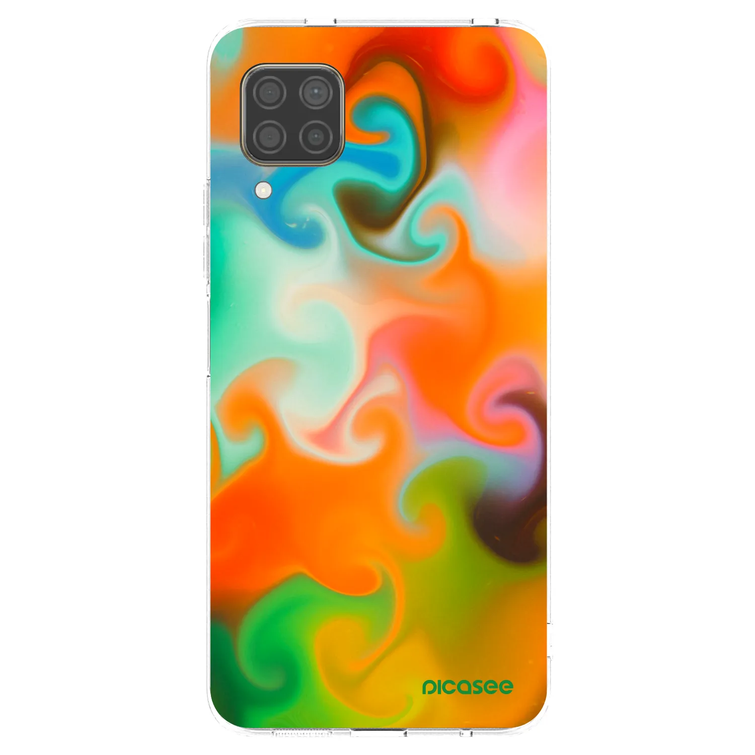 Picasee silikonowe przeźroczyste etui na Huawei P40 Lite - Juice