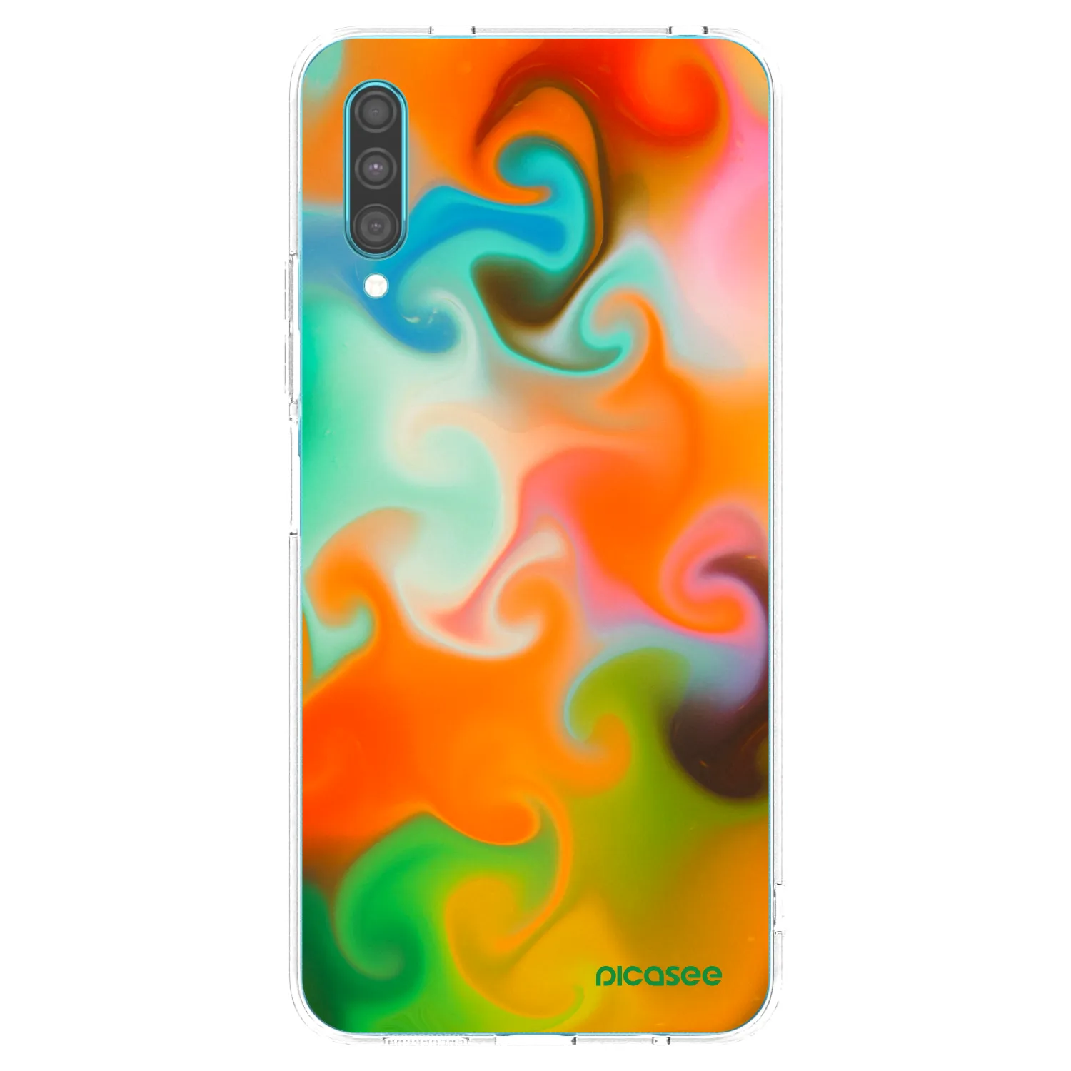 Picasee silikonowe przeźroczyste etui na Samsung Galaxy A30s A307F - Juice