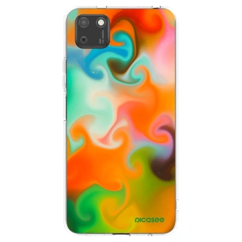 Picasee silikonowe przeźroczyste etui na Huawei Y5P - Juice