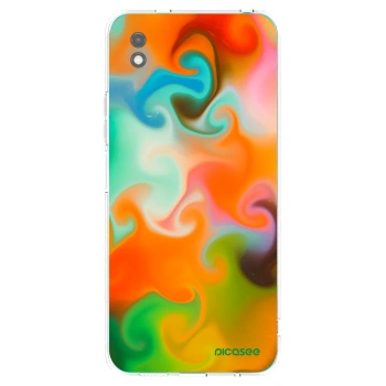 Picasee silikonowe czarne etui na Xiaomi Redmi 9A - Juice