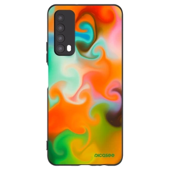 Picasee silikonowe czarne etui na Huawei P Smart 2021 - Juice