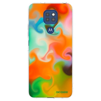 Picasee silikonowe przeźroczyste etui na Motorola Moto G9 Play - Juice
