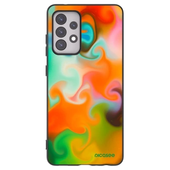Picasee silikonowe czarne etui na Samsung Galaxy A52 5G A525F - Juice