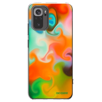 Picasee silikonowe przeźroczyste etui na Xiaomi Redmi Note 10S - Juice