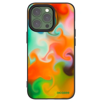 Picasee silikonowe czarne etui na Apple iPhone 13 Pro - Juice