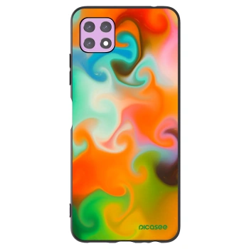 Picasee silikonowe czarne etui na Samsung Galaxy A22 A226B 5G - Juice