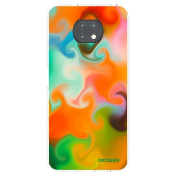 Picasee silikonowe przeźroczyste etui na Xiaomi Redmi Note 9T - Juice