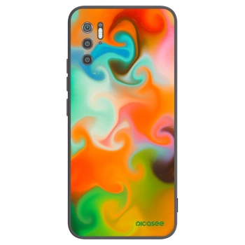 Picasee silikonowe czarne etui na Xiaomi Poco M3 Pro 5G - Juice
