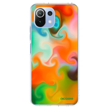 Picasee silikonowe przeźroczyste etui na Xiaomi 11 Lite 5G NE - Juice