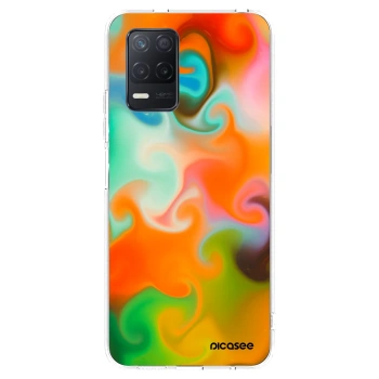 Picasee silikonowe przeźroczyste etui na Realme 8 5G - Juice