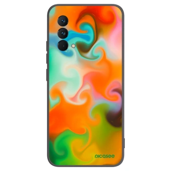 Picasee silikonowe czarne etui na Realme GT Master Edition 5G - Juice