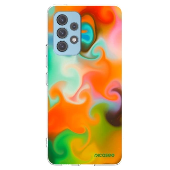 Picasee silikonowe przeźroczyste etui na Samsung Galaxy A53 5G A536 - Juice