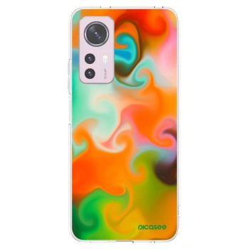Picasee silikonowe przeźroczyste etui na Xiaomi 12 - Juice