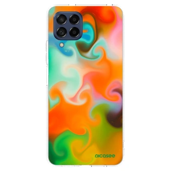 Picasee silikonowe przeźroczyste etui na Samsung Galaxy M53 5G - Juice