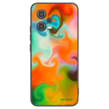 Picasee silikonowe czarne etui na Xiaomi Poco X5 - Juice