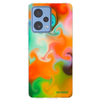 Picasee silikonowe przeźroczyste etui na Xiaomi Redmi Note 12 Pro 5G - Juice