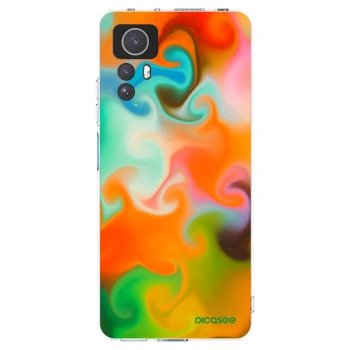 Picasee silikonowe przeźroczyste etui na Xiaomi Redmi Note 12S - Juice