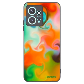 Picasee silikonowe czarne etui na Xiaomi Redmi Note 12 4G - Juice