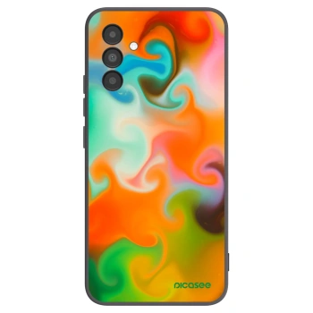 Picasee silikonowe czarne etui na Samsung Galaxy A04s A047F - Juice