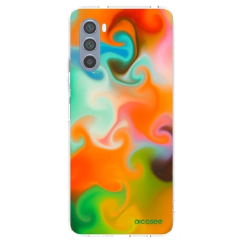 Picasee silikonowe przeźroczyste etui na Motorola Moto G62 - Juice
