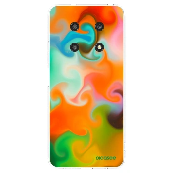 Picasee silikonowe przeźroczyste etui na Honor Magic4 Lite 5G - Juice