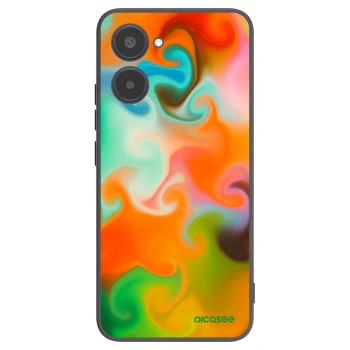 Picasee silikonowe czarne etui na Realme 10 4G - Juice