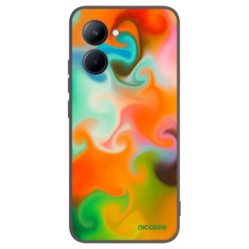 Picasee silikonowe czarne etui na Realme C33 (2023) - Juice