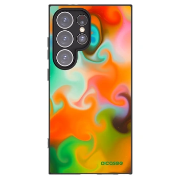 Picasee silikonowe czarne etui na Samsung Galaxy S24 Ultra S928B 5G - Juice