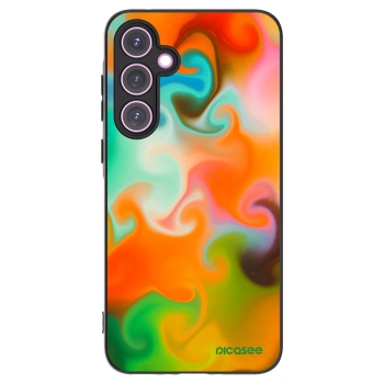 Picasee silikonowe czarne etui na Samsung Galaxy A35 5G A356B - Juice