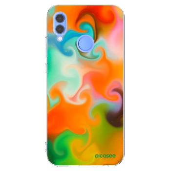 Picasee silikonowe przeźroczyste etui na Honor 10 Lite - Juice