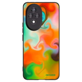 Picasee silikonowe czarne etui na Honor 200 Pro 5G - Juice