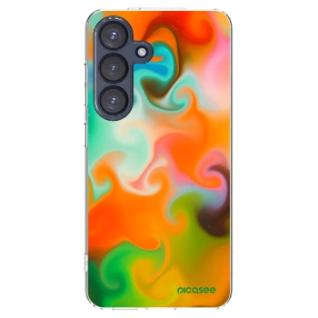 Picasee silikonowe przeźroczyste etui na Samsung Galaxy S25 5G - Juice