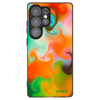 Picasee silikonowe czarne etui na Samsung Galaxy S25 Ultra 5G - Juice